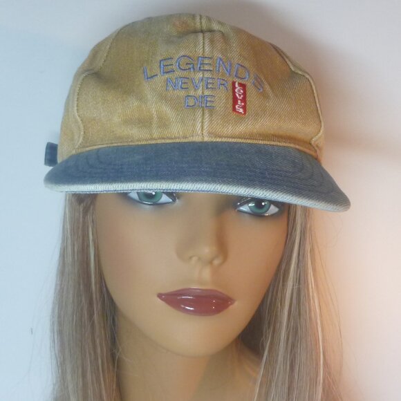 Rare Vintage LEVIS "Legends Never Die" Cap - Picture 1 of 11